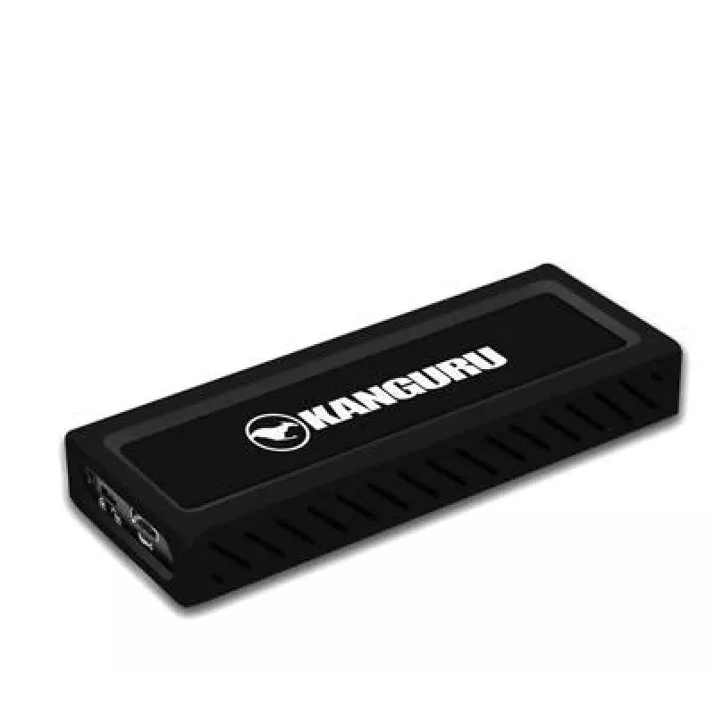iStorage Kanguru UltraLock Superspeed+ USB-C M.2 NVMe External SSD 1 TB| Secure Portable Solid State Drive |Physical Write Protect Switch| Secure Firmware| TAA Compliant |