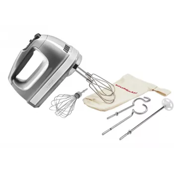 KitchenAid 5KHM9212ECU rankinis plaktuvas 85 W sidabrinis