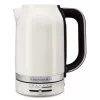 KitchenAid 5KEK1701EPL elektrinis virdulys 1,7 L 2400 W juodas, nerūdijantis plienas, baltas