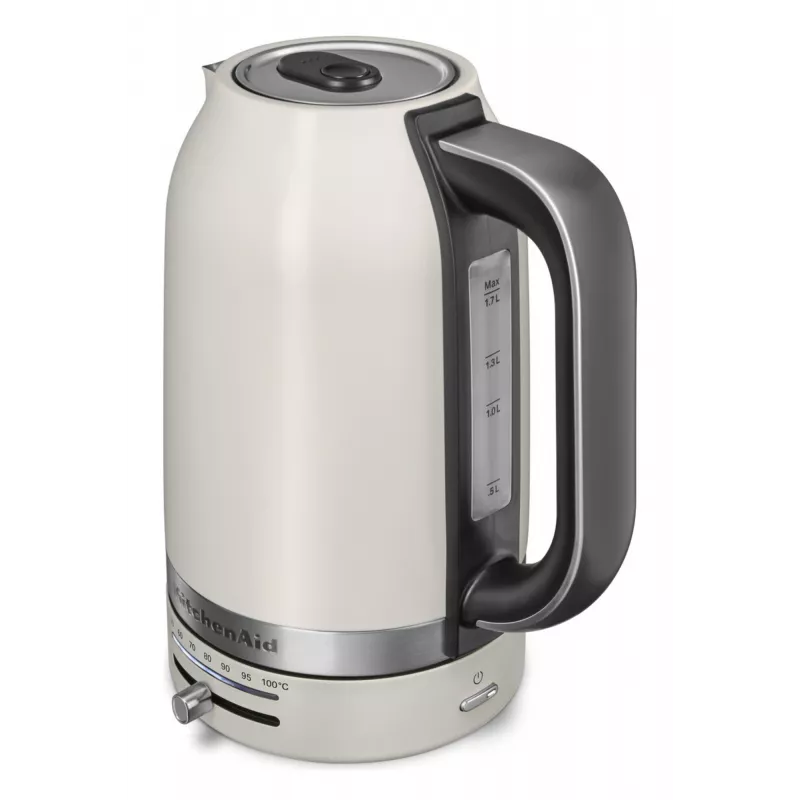 KitchenAid 5KEK1701EPL elektrinis virdulys 1,7 L 2400 W juodas, nerūdijantis plienas, baltas