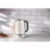 KitchenAid 5KEK1701EPL elektrinis virdulys 1,7 L 2400 W juodas, nerūdijantis plienas, baltas