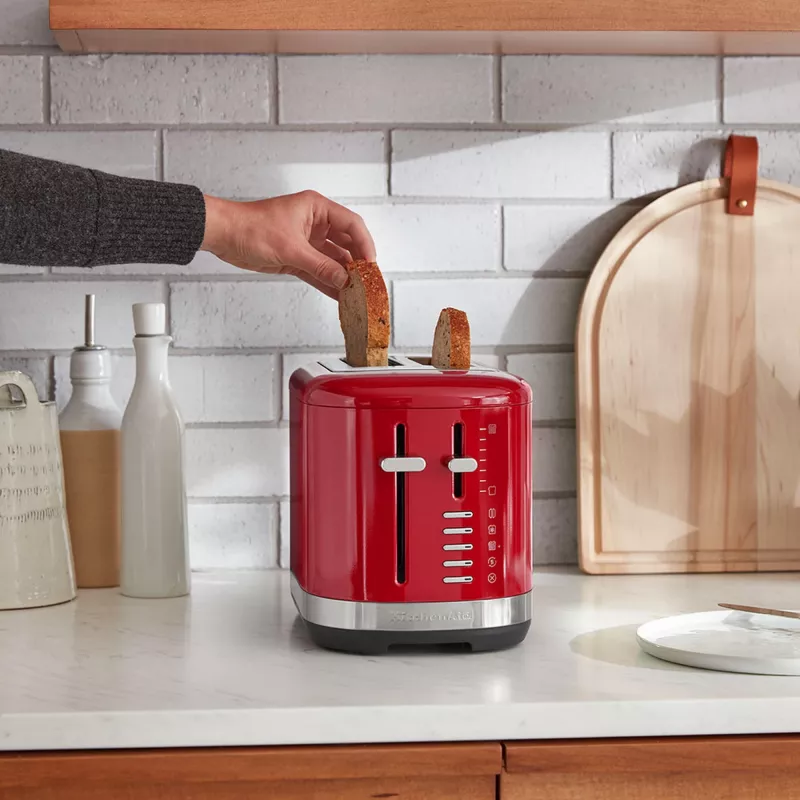 KitchenAid 5KMT2109EER 7 2 riekės 980 W Juoda, Raudona, Nerūdijantis plienas