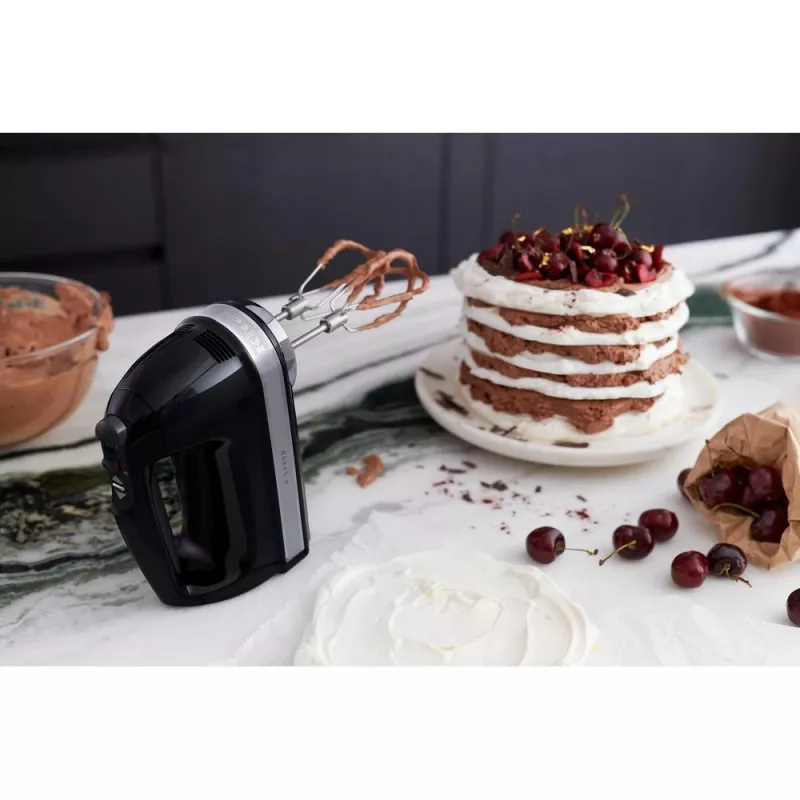 KitchenAid 5KHM9212EOB Rankinis plaktuvas 85 W Sidabrinis
