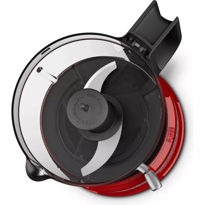 KitchenAid 5KFC3516EER 0,83 l 240 W juodas, raudonas, nerūdijantis plienas