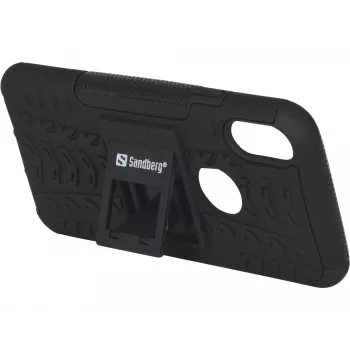 Sandberg ActionCase, skirtas iPhone X/XS, Dangtelis, Apple, iPhone X, Juoda