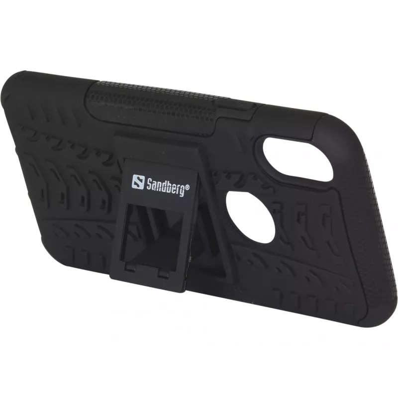Sandberg ActionCase, skirtas iPhone X/XS, Dangtelis, Apple, iPhone X, Juoda