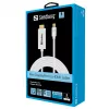 Sandberg MiniDP 1.2 > HDMI 4K 2m, 2 m, Mini DisplayPort, HDMI, vyriška, vyriška, balta