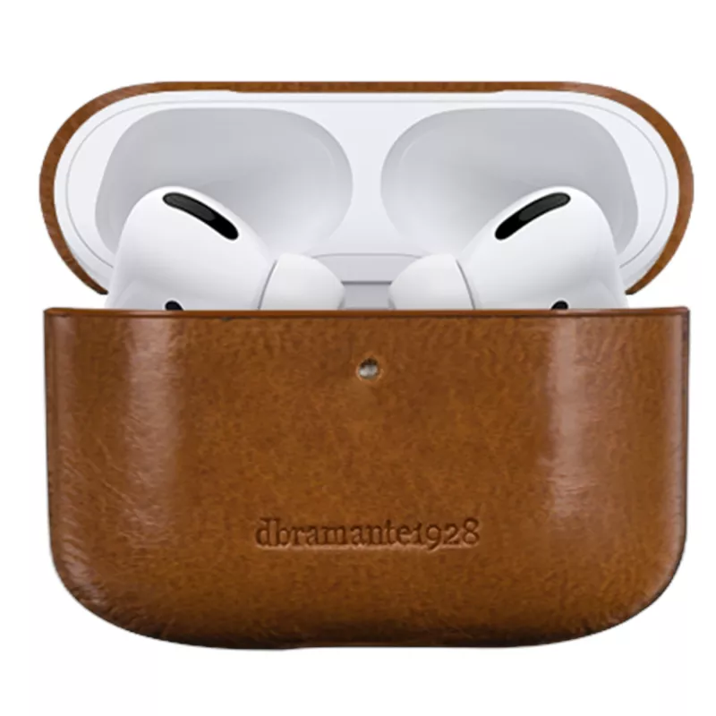 dbramante1928 Copenhagen - „AirPods“ dėklas - ruda, Dėklas, Oda, 11 g, Ruda