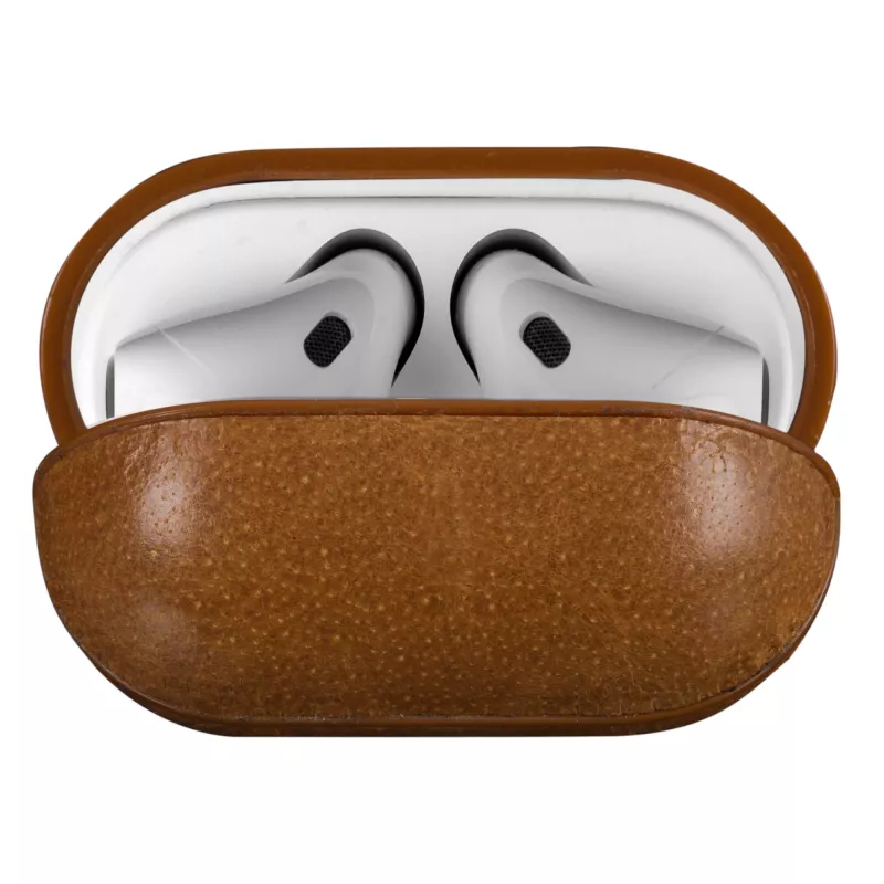 dbramante1928 Copenhagen - „AirPods“ dėklas - ruda, Dėklas, Oda, 11 g, Ruda