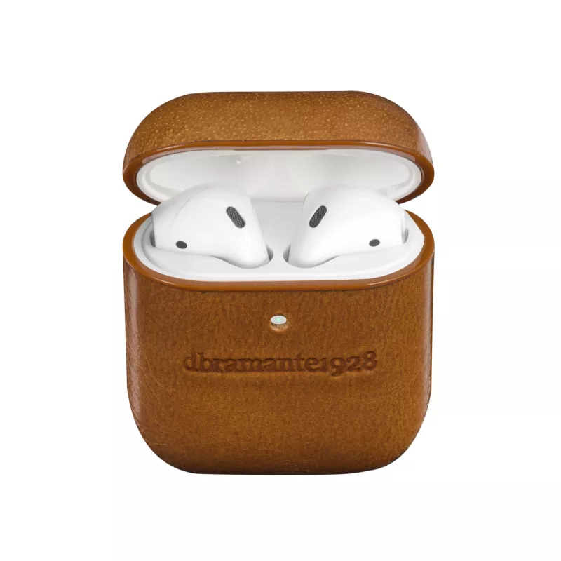 dbramante1928 Copenhagen - „AirPods“ dėklas - ruda, Dėklas, Oda, 11 g, Ruda