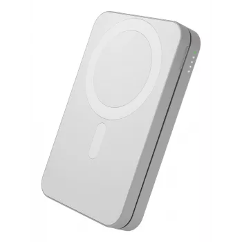 dbramante1928 re-charge – išorinė baterija 8K WL – 3in1 – Qi1.3 – WHT