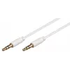 Microconnect AUDLL05W garso kabelis 0,5 m 3,5 mm baltas
