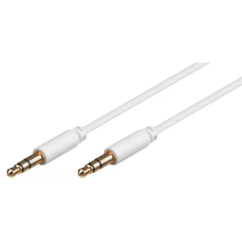 Microconnect AUDLL05W garso kabelis 0,5 m 3,5 mm baltas