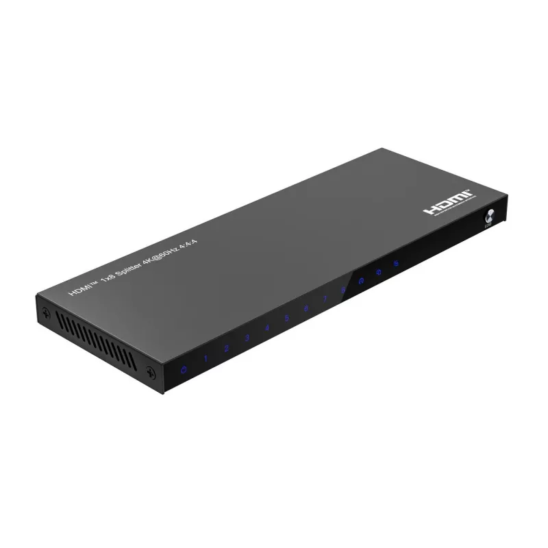 Microconnect MC-HDMISPLITTER0108-4K vaizdo skirstytuvas HDMI 8x HDMI