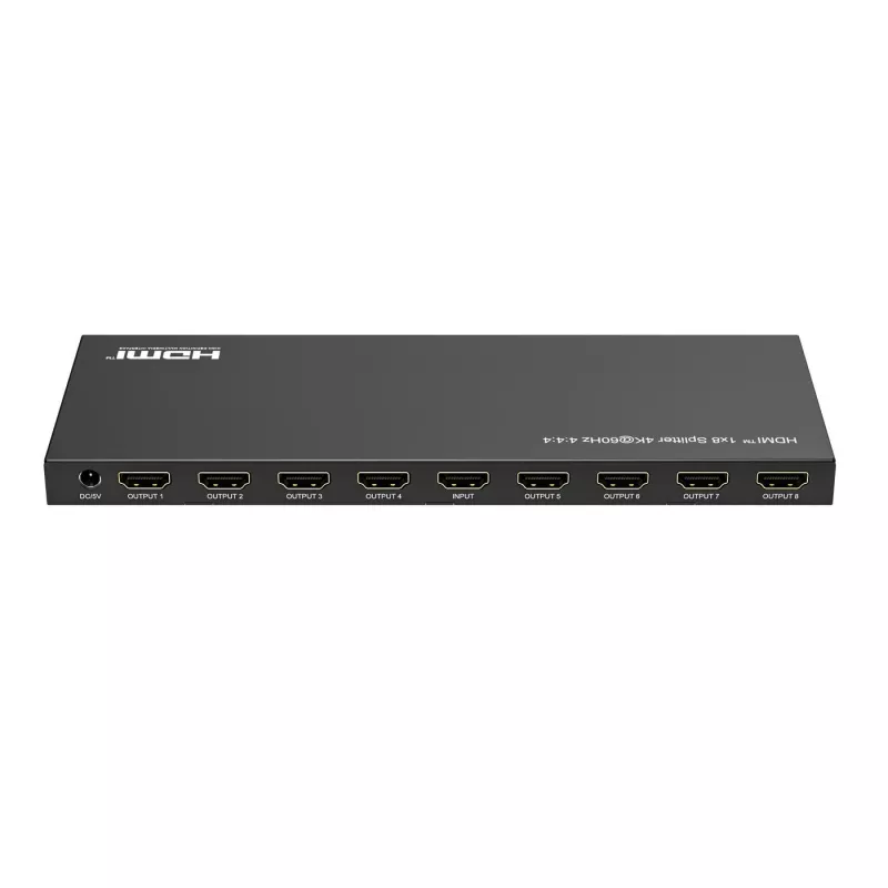 Microconnect MC-HDMISPLITTER0108-4K vaizdo skirstytuvas HDMI 8x HDMI