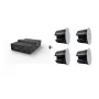 Vivolink Audiopack Subwoofer 6.5 + 4 x premium 40W lubiniai garsiakalbiai (ribotos komplektacijos pasiūlymas) juodi, laidiniai, 110 W
