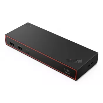 Lenovo ThinkPad USB4 Smart Dock 5500 su 135 W adapteriu, laidinis, juodas