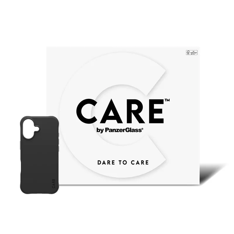 PanzerGlass CARE™ by ® Samba dėklas juodas su MagSafe iPhone 17 | Didmeninė pakuotė