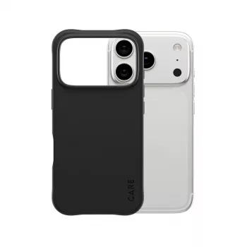 PanzerGlass CARE™ by ® Samba Case Juoda w. MagSafe iPhone 17 Pro | Bulk