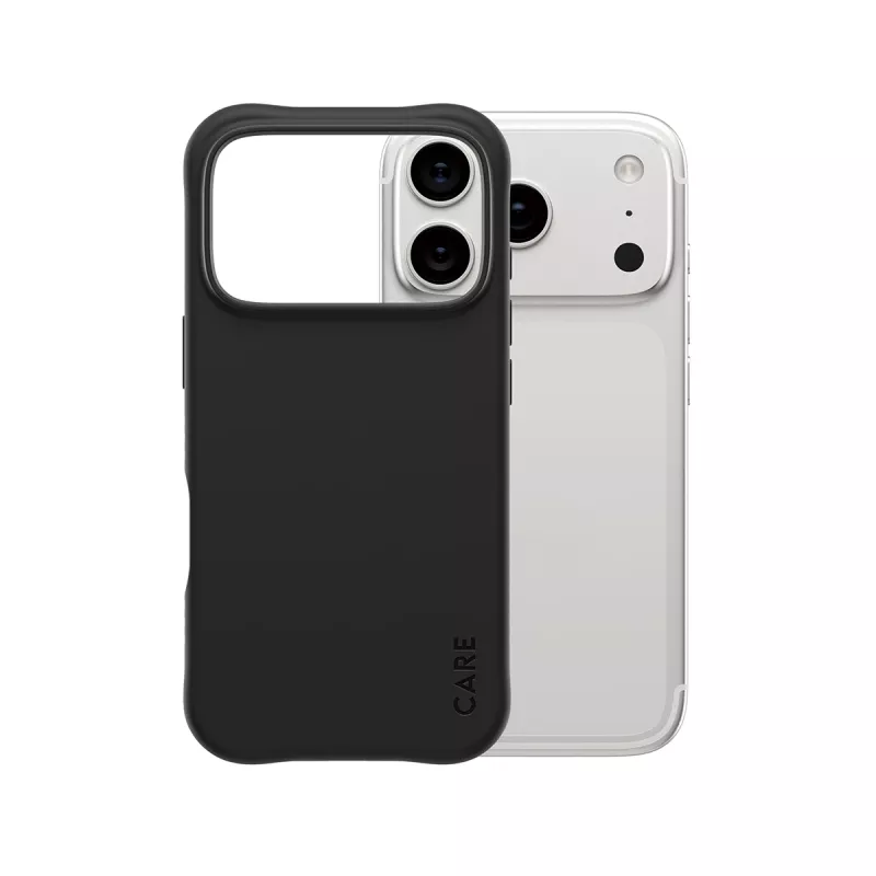 PanzerGlass CARE™ by ® Samba Case Juoda w. MagSafe iPhone 17 Pro | Bulk