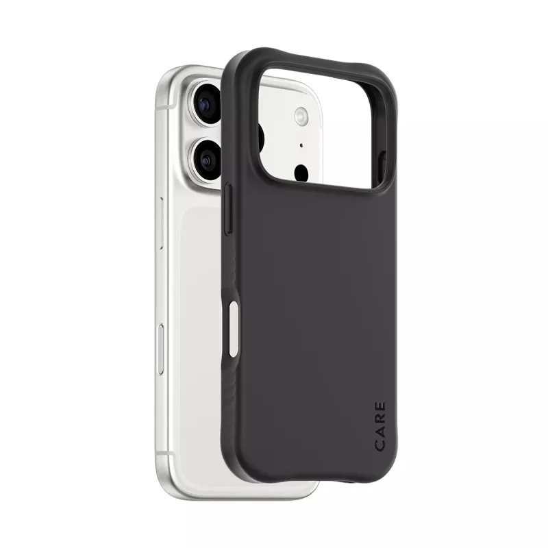PanzerGlass CARE™ by ® Samba Case Juoda w. MagSafe iPhone 17 Pro | Bulk
