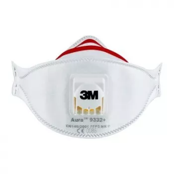 3M 9332C2 daugkartinis respiratorius FFP3 Pusės veido respiratorius Orą valantis respiratorius