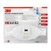 3M 9332C2 daugkartinis respiratorius FFP3 Pusės veido respiratorius Orą valantis respiratorius