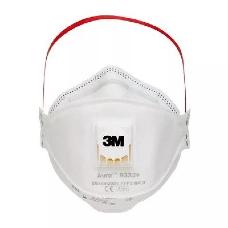 3M 9332PRO5 daugkartinis respiratorius FFP3 Pusės veido respiratorius Oro valymo respiratorius