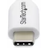 StarTech.com 1m (3,3 pėd.) baltas USB-C įkrovimo laidas 2 vnt. pakuotėje, USB-C laidas, USB 2.0 Type-C nešiojamojo kompiuterio įkrovimo laidas, 60W 3A maitinimo tiekimas, TPE apvalkalas, USB-C duomenų perdavimo laidas, kištukas/kištukas