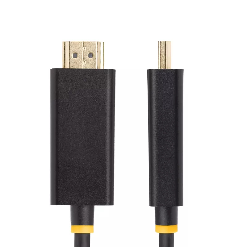 StarTech.com 4 m DisplayPort į HDMI adapterio kabelis, 4K 60Hz su HDR, DP į HDMI 2.0b, aktyvus vaizdo keitiklis, DisplayPort staliniam kompiuteriui prie HDMI monitoriaus
