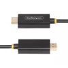StarTech.com 3 m DisplayPort į HDMI adapterio kabelis, 4K 60 Hz su HDR, DP į HDMI 2.0b, aktyvus vaizdo keitiklis, DisplayPort staliniam kompiuteriui prie HDMI monitoriaus