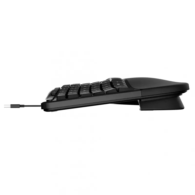 Incase Designed by Microsoft ergonominė klaviatūra, skirta biurui, USB, QWERTY, anglų, juoda