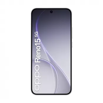 OPPO Reno15 5G 16,7 cm (6,59 col.) Dual SIM Android 16.0 USB Type-C 8 GB 512 GB 6500 mAh Balta
