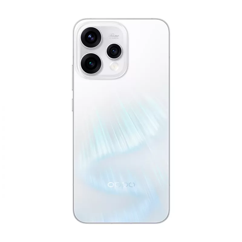 OPPO Reno15 5G 16,7 cm (6,59 col.) Dual SIM Android 16.0 USB Type-C 8 GB 512 GB 6500 mAh Balta