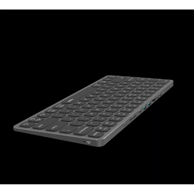 Hama 00221224 klaviatūra, skirta biurui, USB, QWERTY, JAV anglų k., juoda