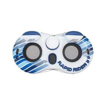 Bestway Hydro-Force Rapid Rider II dvivietė upinė plaustė, įvairiaspalvė, plūduriuojanti plaustė, raštuota, berniukams/mergaitėms, 180 kg, 2 asmenims