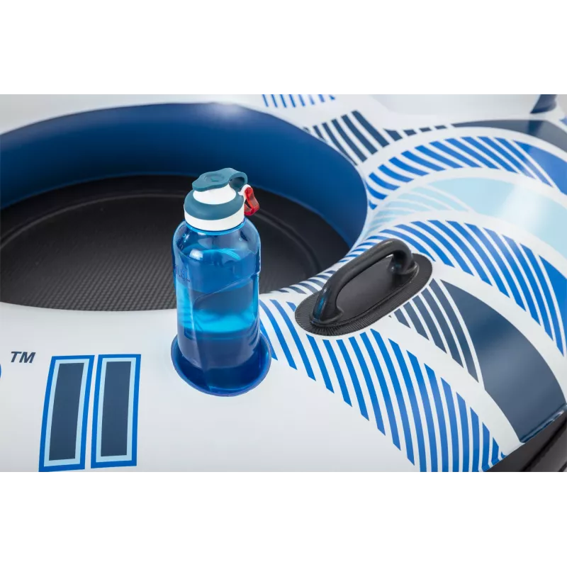 Bestway Hydro-Force Rapid Rider II dvivietė upinė plaustė, įvairiaspalvė, plūduriuojanti plaustė, raštuota, berniukams/mergaitėms, 180 kg, 2 asmenims