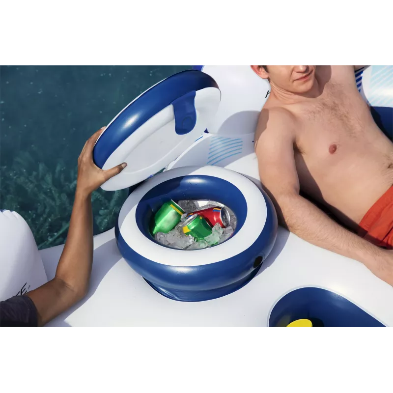 Bestway Hydro-Force Rapid Rider II dvivietė upinė plaustė, įvairiaspalvė, plūduriuojanti plaustė, raštuota, berniukams/mergaitėms, 180 kg, 2 asmenims