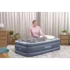 Bestway Tritech pripučiamas čiužinys Twin su įmontuotu kintamosios srovės siurbliu ir antimikrobine danga 1,91 m x 97 cm x 51 cm