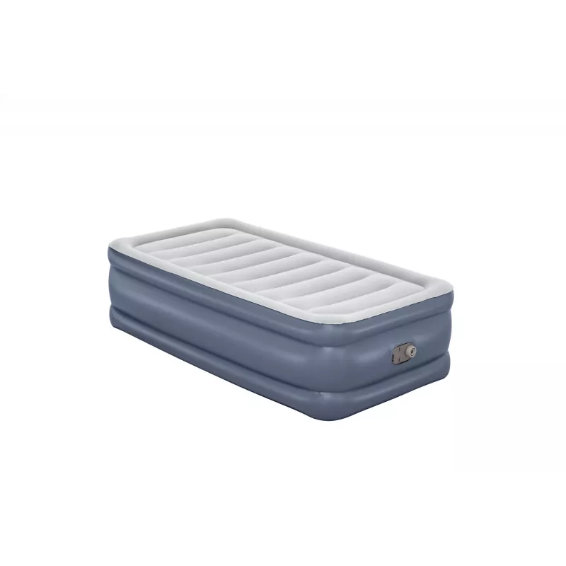 Bestway Tritech pripučiamas čiužinys Twin su įmontuotu kintamosios srovės siurbliu ir antimikrobine danga 1,91 m x 97 cm x 51 cm