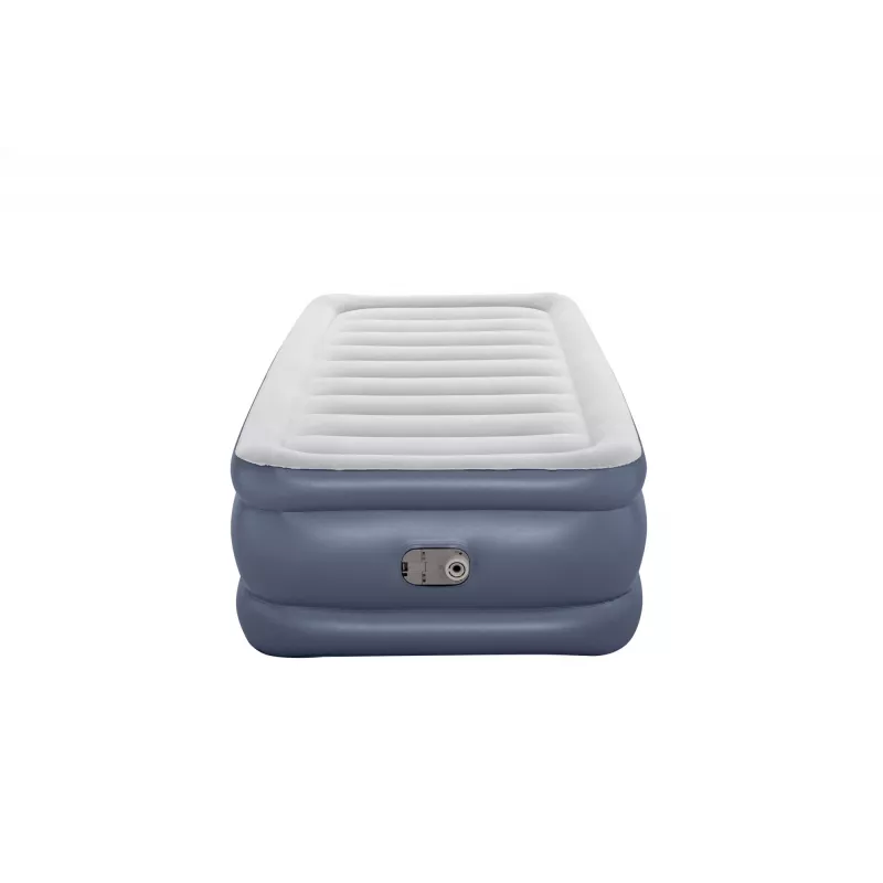 Bestway Tritech pripučiamas čiužinys Twin su įmontuotu kintamosios srovės siurbliu ir antimikrobine danga 1,91 m x 97 cm x 51 cm
