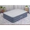 Bestway Tritech pripučiamas čiužinys Queen su įmontuotu kintamosios srovės siurbliu ir antimikrobine danga 2,03 m x 1,52 m x 51 cm