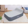 Bestway Tritech SleekFlow priekinės dalies pripučiamas čiužinys su įmontuotu kintamosios srovės siurbliu ir antimikrobine danga Queen dydžio 2,26 m x 1,52 m x 84 cm