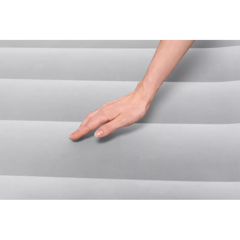 Bestway Tritech SleekFlow priekinės dalies pripučiamas čiužinys su įmontuotu kintamosios srovės siurbliu ir antimikrobine danga Queen dydžio 2,26 m x 1,52 m x 84 cm