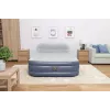 Bestway Tritech SleekFlow priekinės dalies pripučiamas čiužinys su įmontuotu kintamosios srovės siurbliu ir antimikrobine danga Queen dydžio 2,26 m x 1,52 m x 84 cm