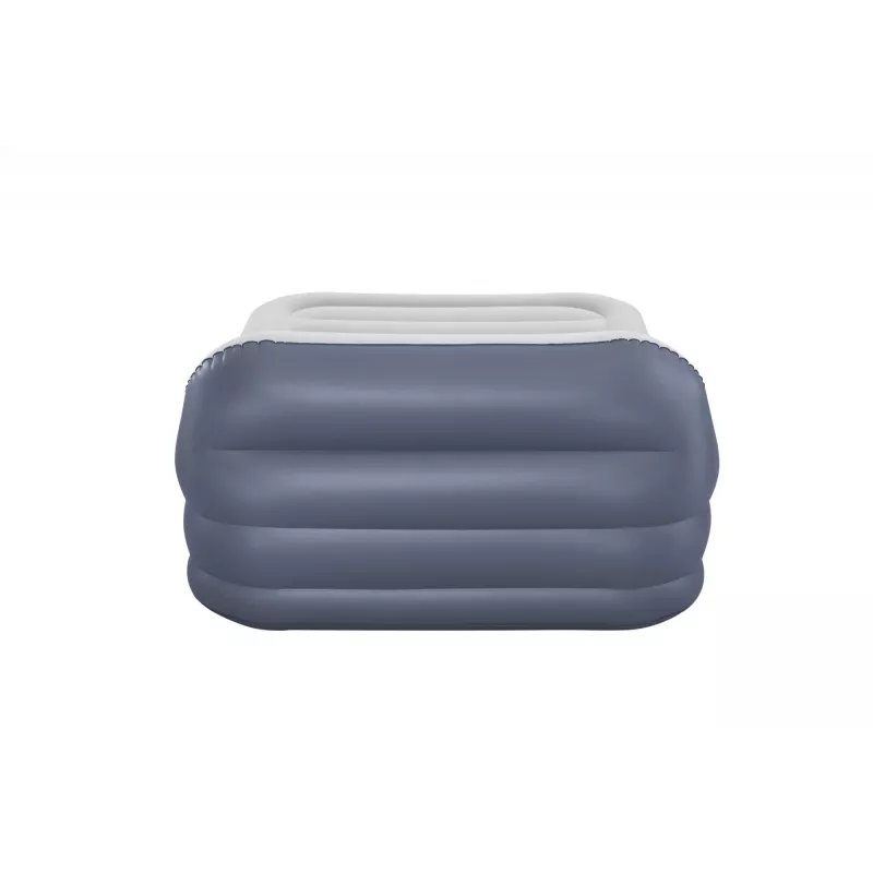 Bestway Tritech SleekFlow priekinės dalies pripučiamas čiužinys su įmontuotu kintamosios srovės siurbliu ir antimikrobine danga Queen dydžio 2,26 m x 1,52 m x 84 cm
