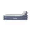 Bestway Tritech SleekFlow priekinės dalies pripučiamas čiužinys su įmontuotu kintamosios srovės siurbliu ir antimikrobine danga Queen dydžio 2,26 m x 1,52 m x 84 cm