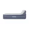 Bestway Tritech SleekFlow priekinės dalies pripučiamas čiužinys su įmontuotu kintamosios srovės siurbliu ir antimikrobine danga Queen dydžio 2,26 m x 1,52 m x 84 cm