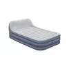 Bestway Tritech SleekFlow priekinės dalies pripučiamas čiužinys su įmontuotu kintamosios srovės siurbliu ir antimikrobine danga Queen dydžio 2,26 m x 1,52 m x 84 cm