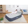 Bestway Tritech SleekFlow priekinės dalies pripučiamas čiužinys su įmontuotu kintamosios srovės siurbliu ir antimikrobine danga Queen dydžio 2,26 m x 1,52 m x 84 cm